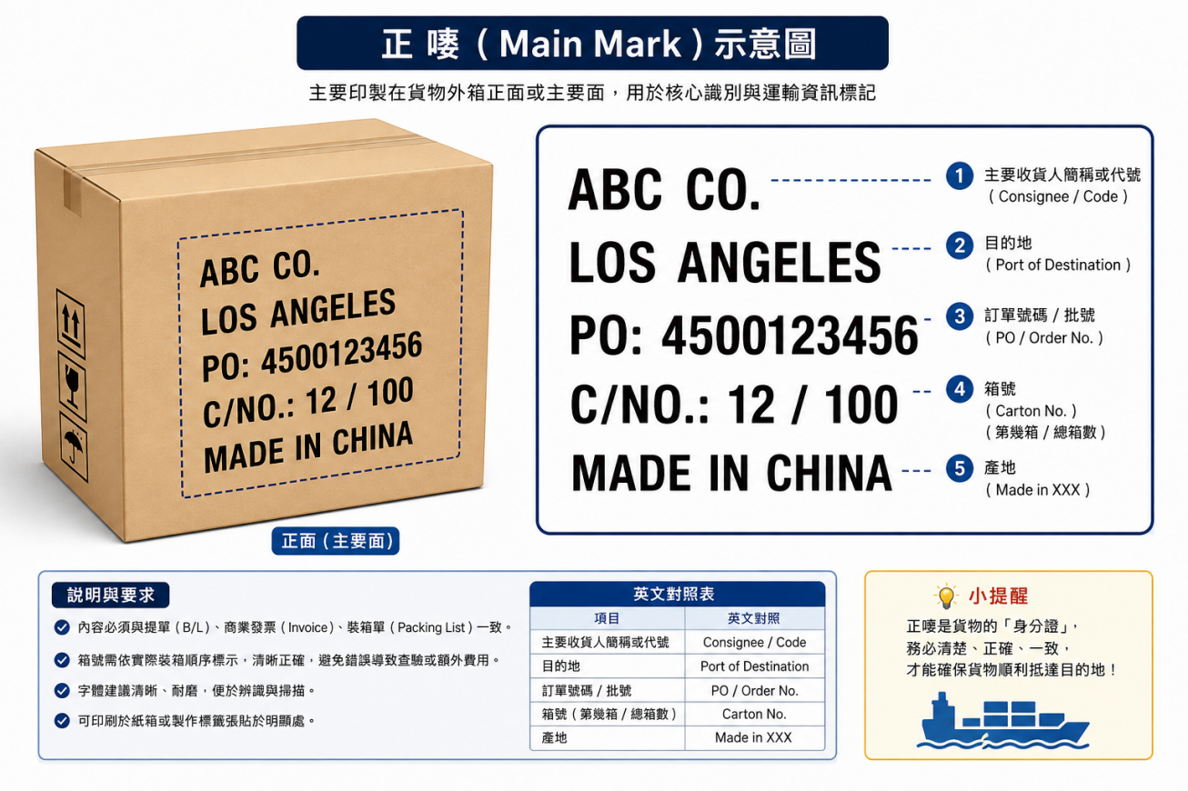 Shipping Mark嘜頭製作